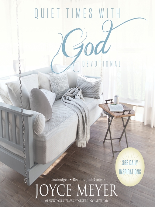 Title details for Quiet Times with God Devotional by Joyce Meyer - Wait list